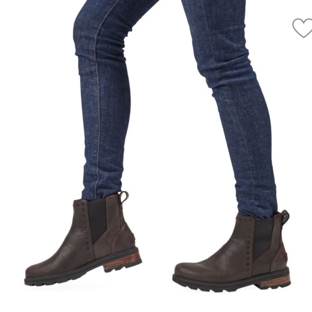 Sorel Lennox Studded Leather Chelsea Boots